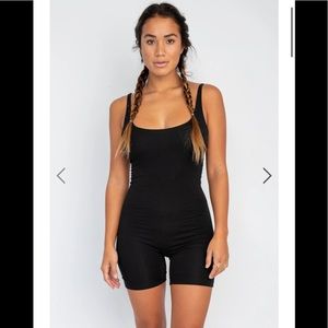 Skatie Grace Bodysuit in Black